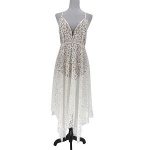 cream long sleeve dress midi Esperanza Plus Size Cream Long Sleeve Dress Beige / 4XL